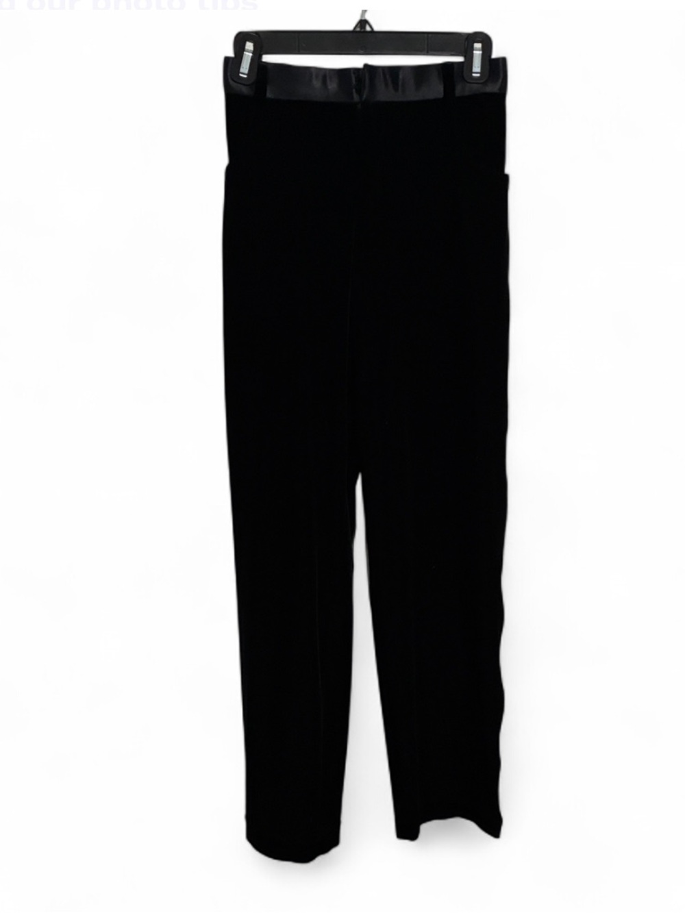 Vintage Robert Krugman Black Velvet Dress Pants